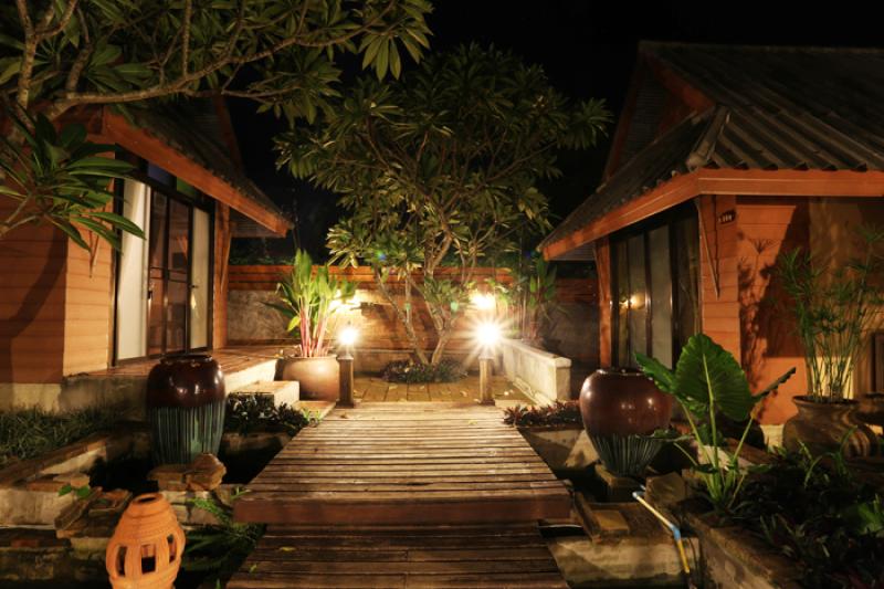 บรรยากาศตอนกลางคืน